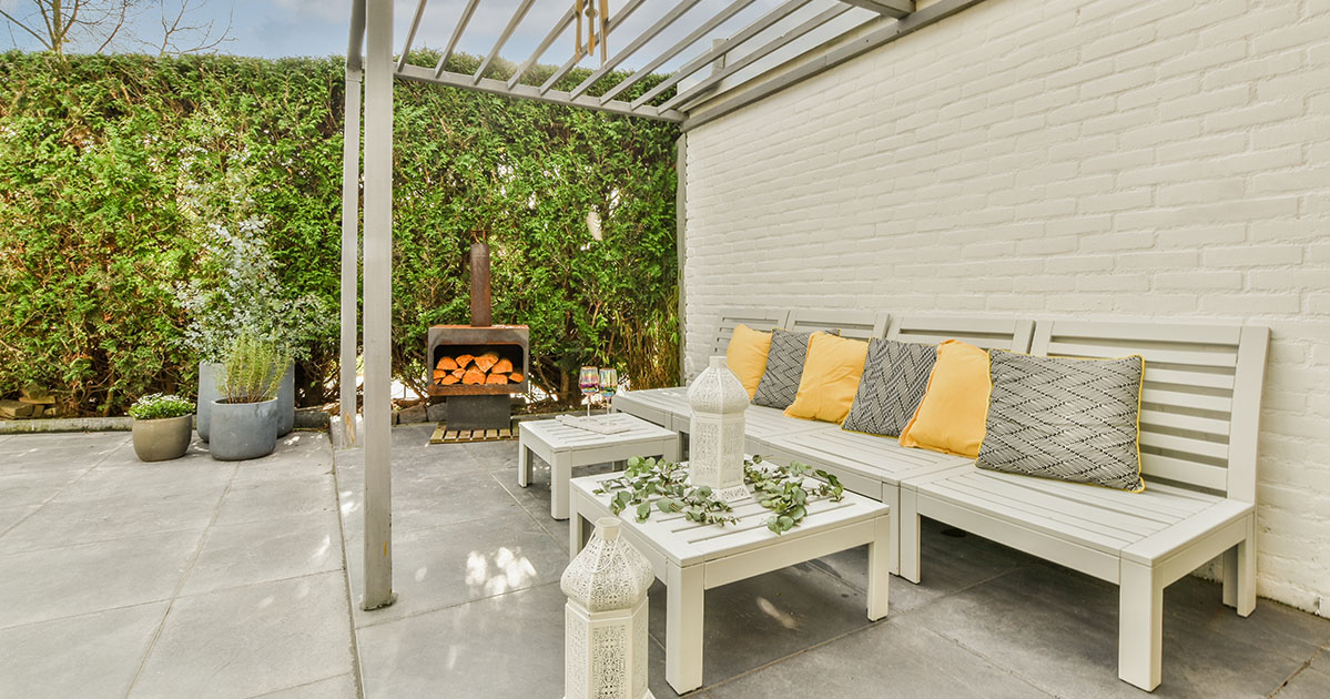 outdoor patio at home