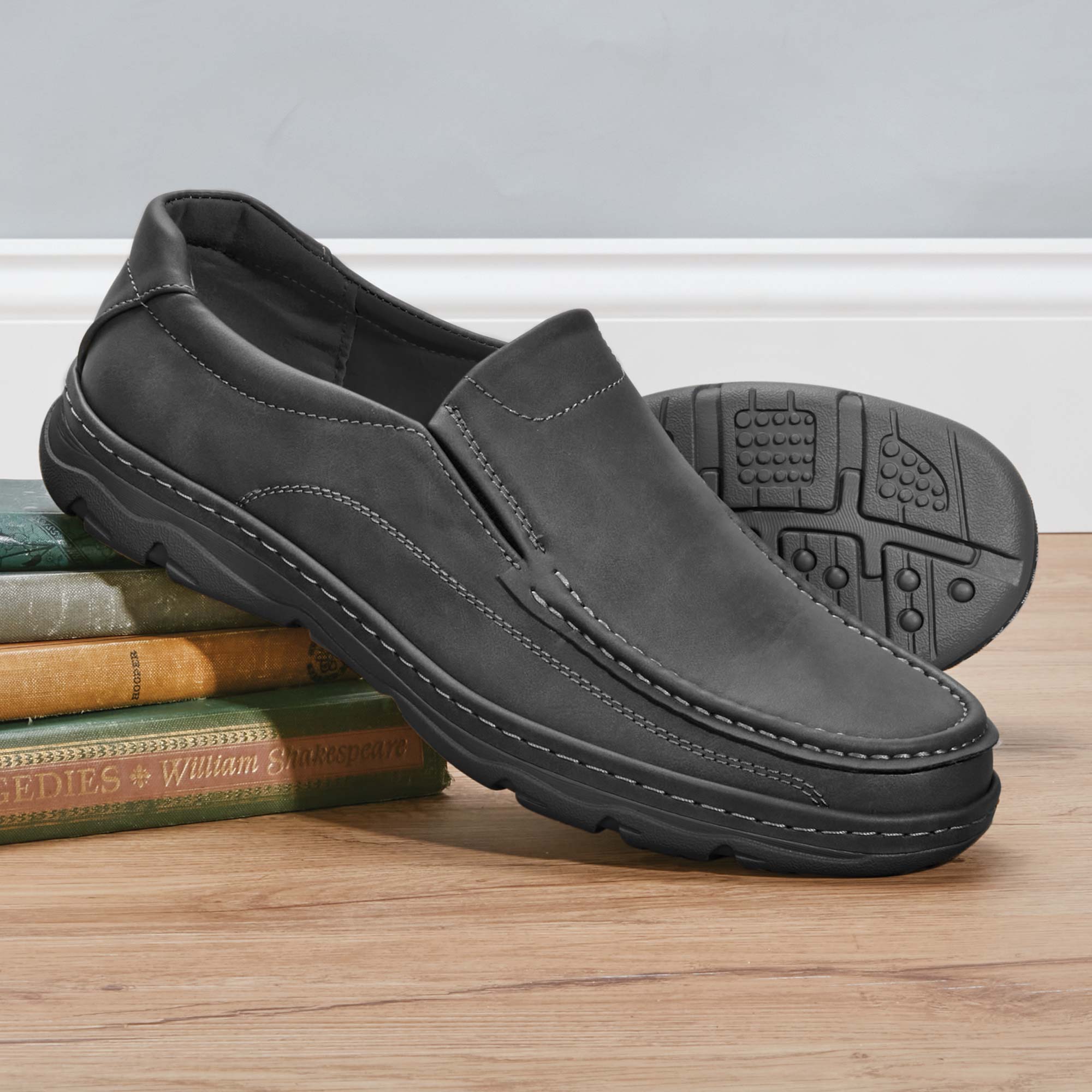 Pleasure Island Memory Foam Slip-Ons