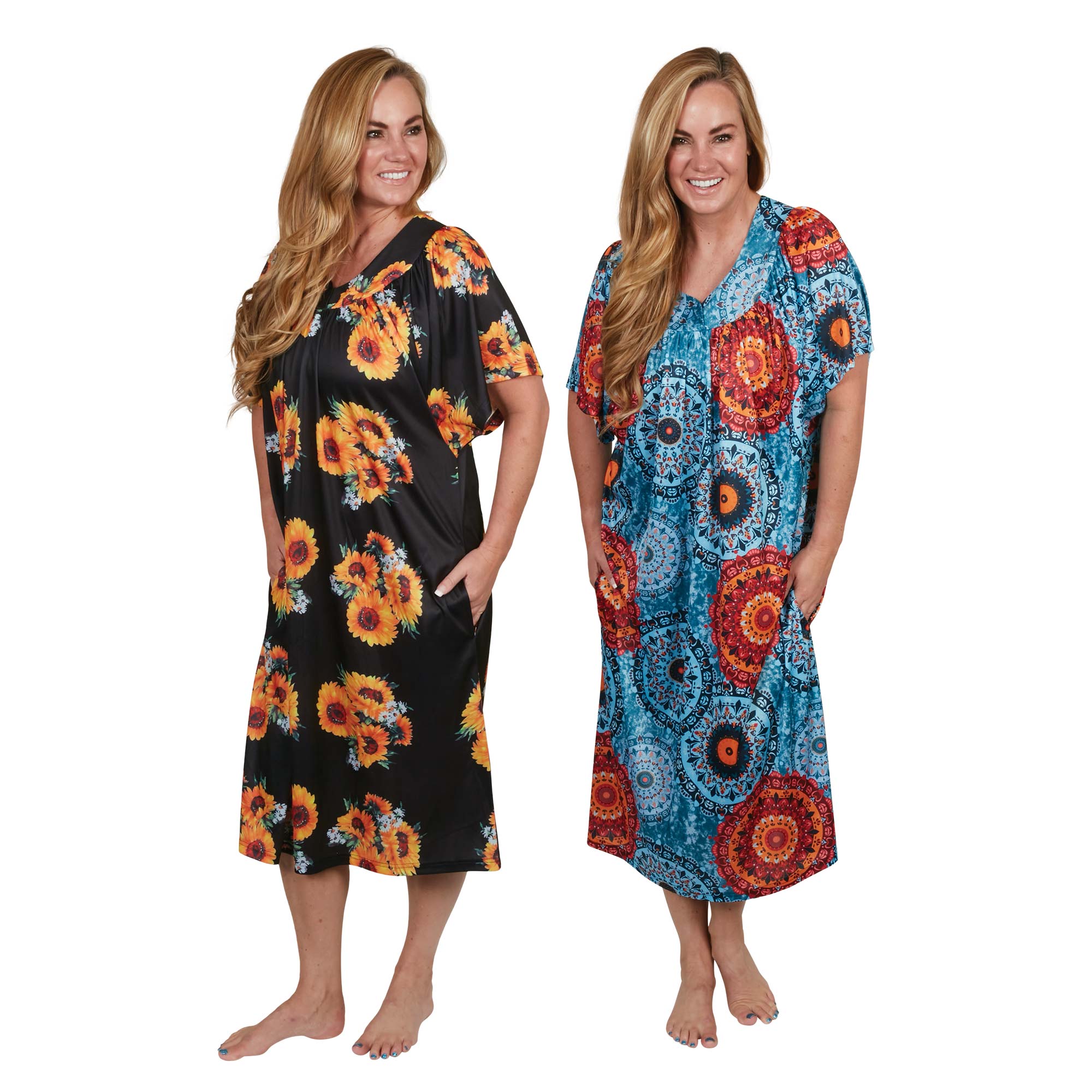 Women's Muumuu Dress - 2 Pack