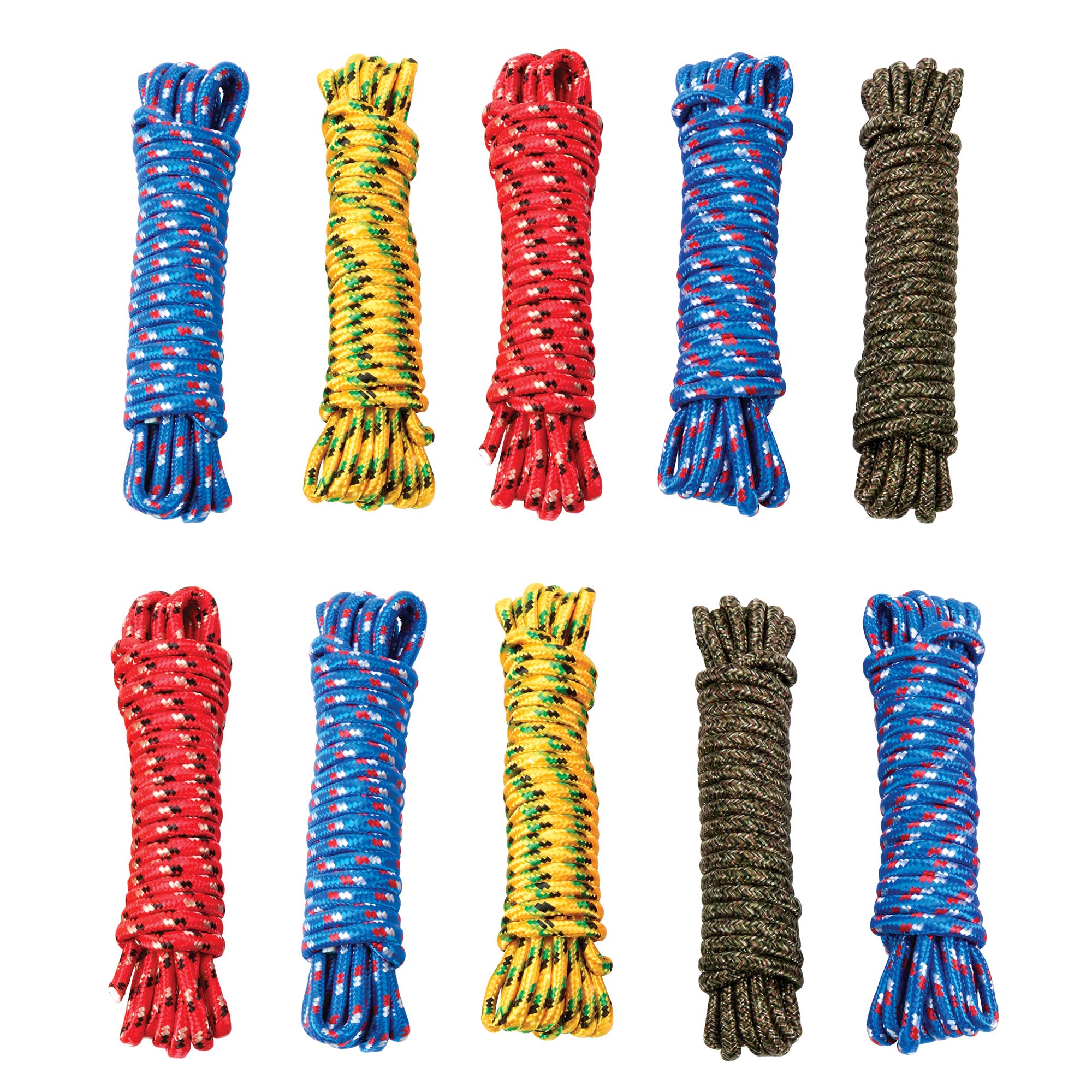 Diamond-Braided Rope Set - 10 Pack