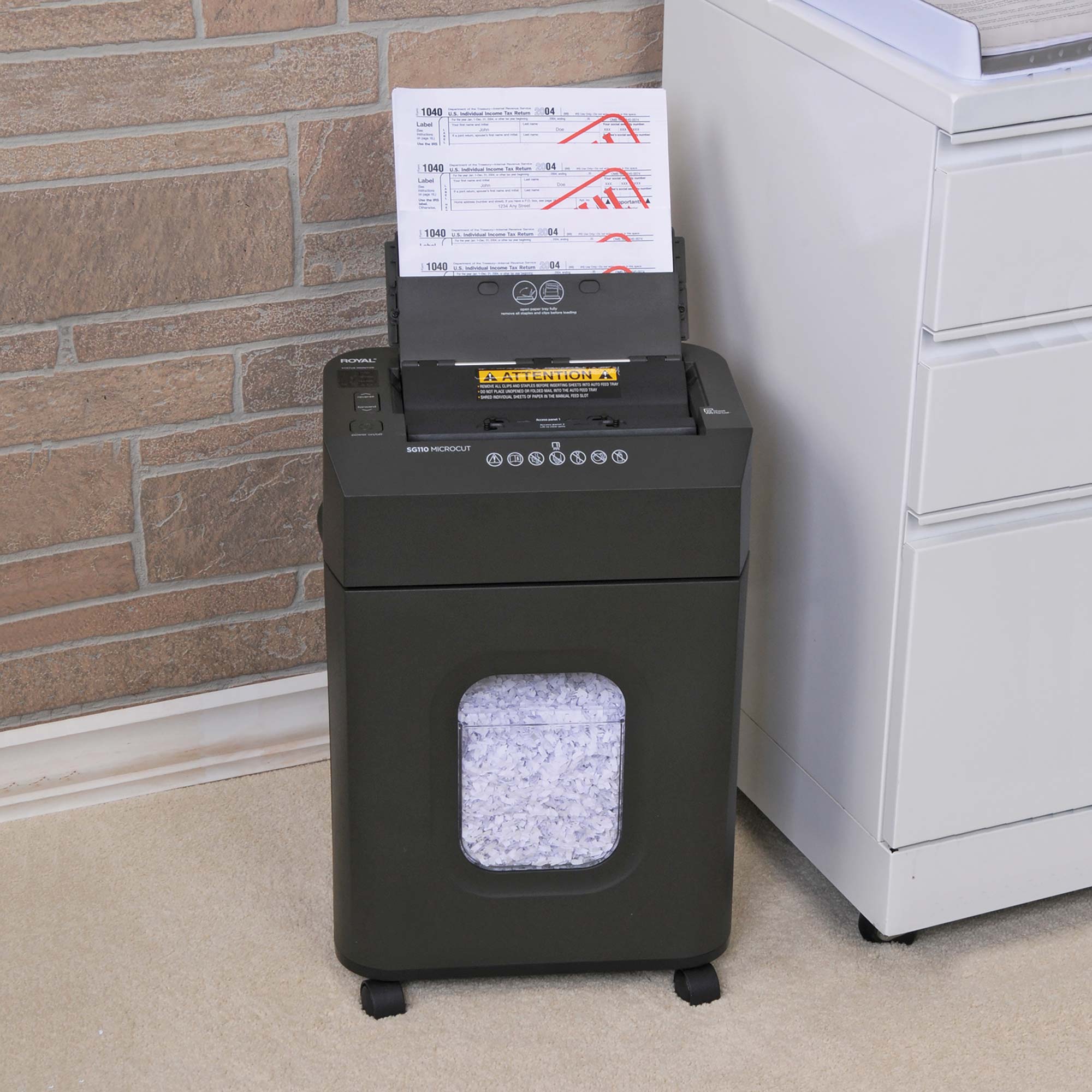 Royal 10-Sheet Microcut Shredder